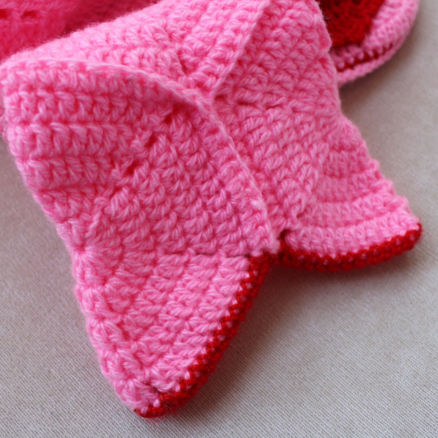 Mid-calf home slipper boots in candy pink