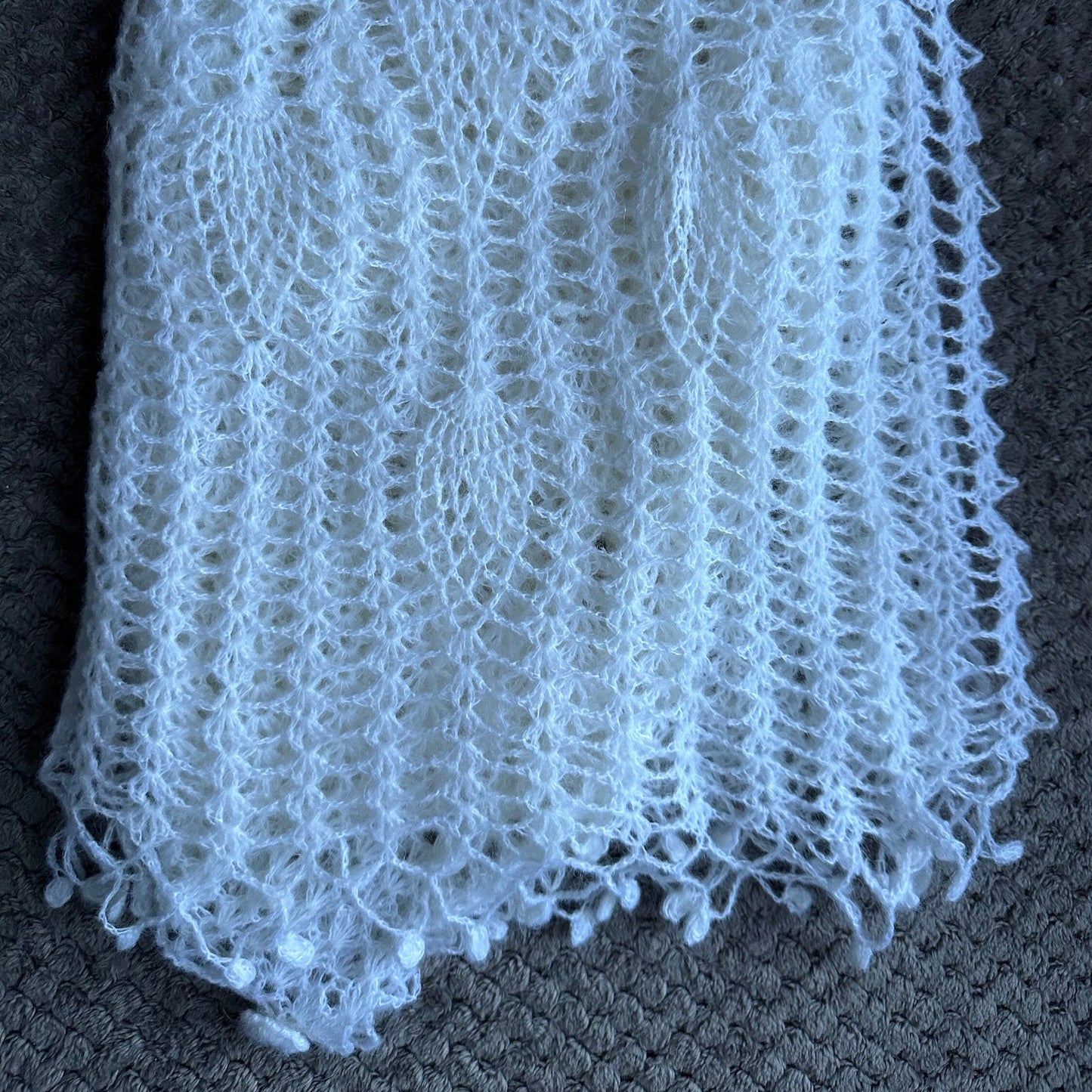 White Bridal Pelerine
