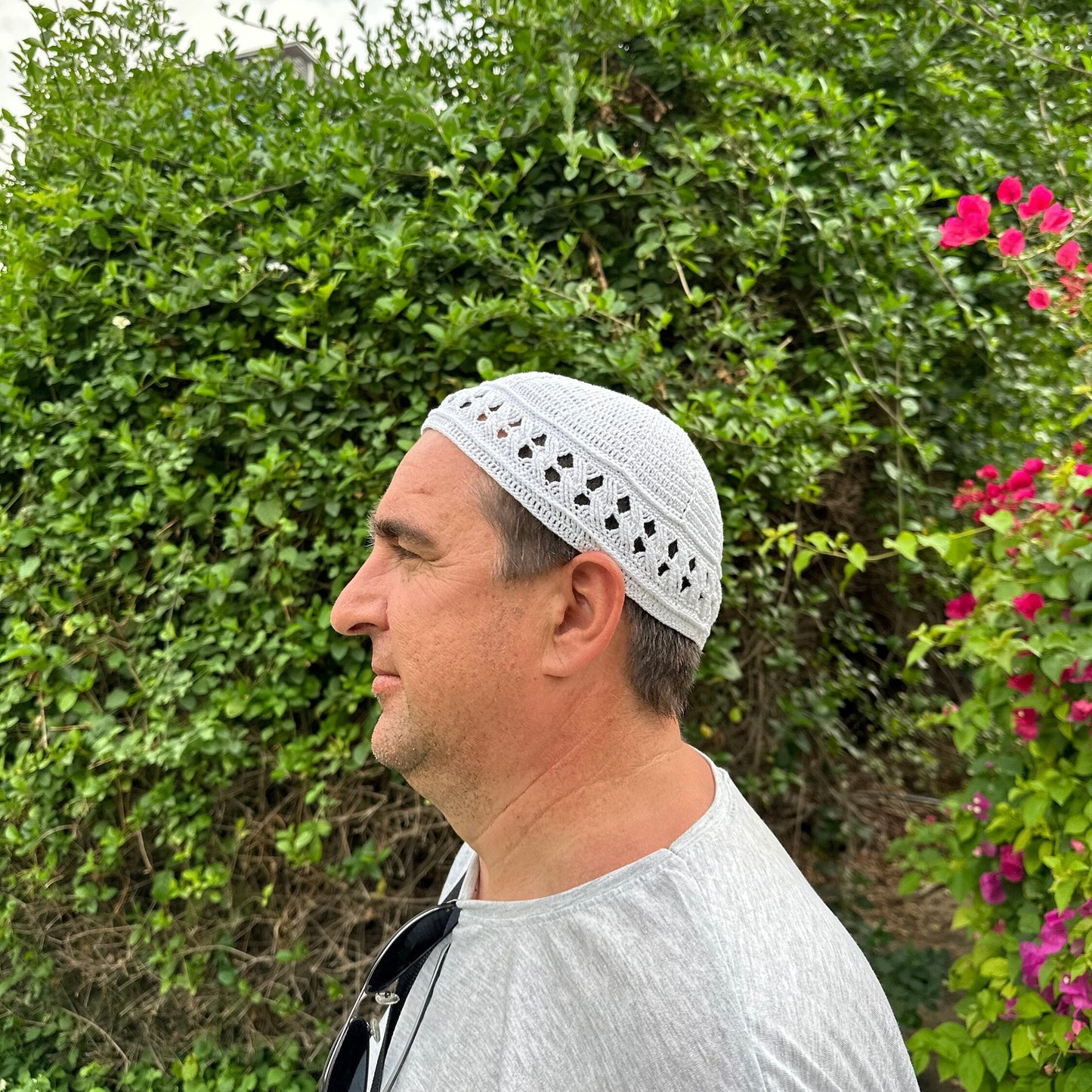 Kufi Cap in Pristine White
