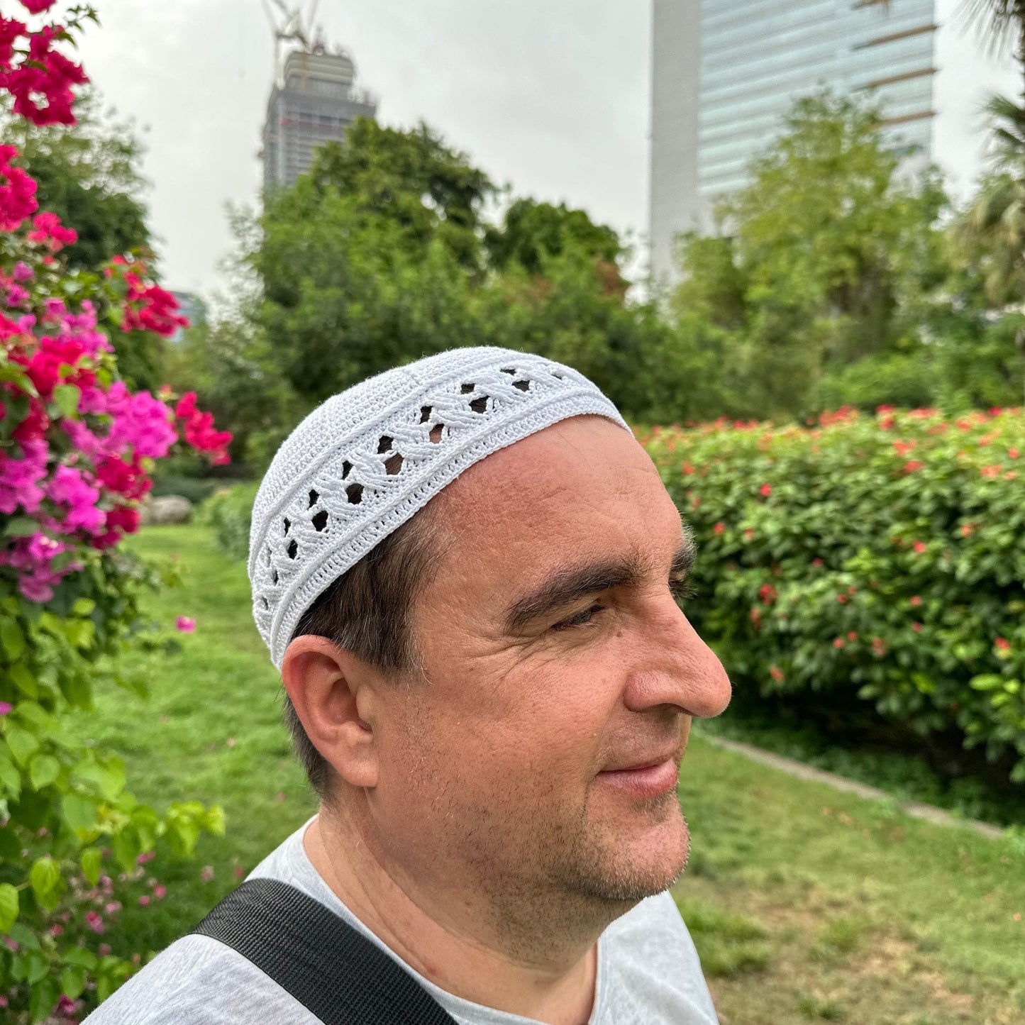 Kufi Cap in Pristine White