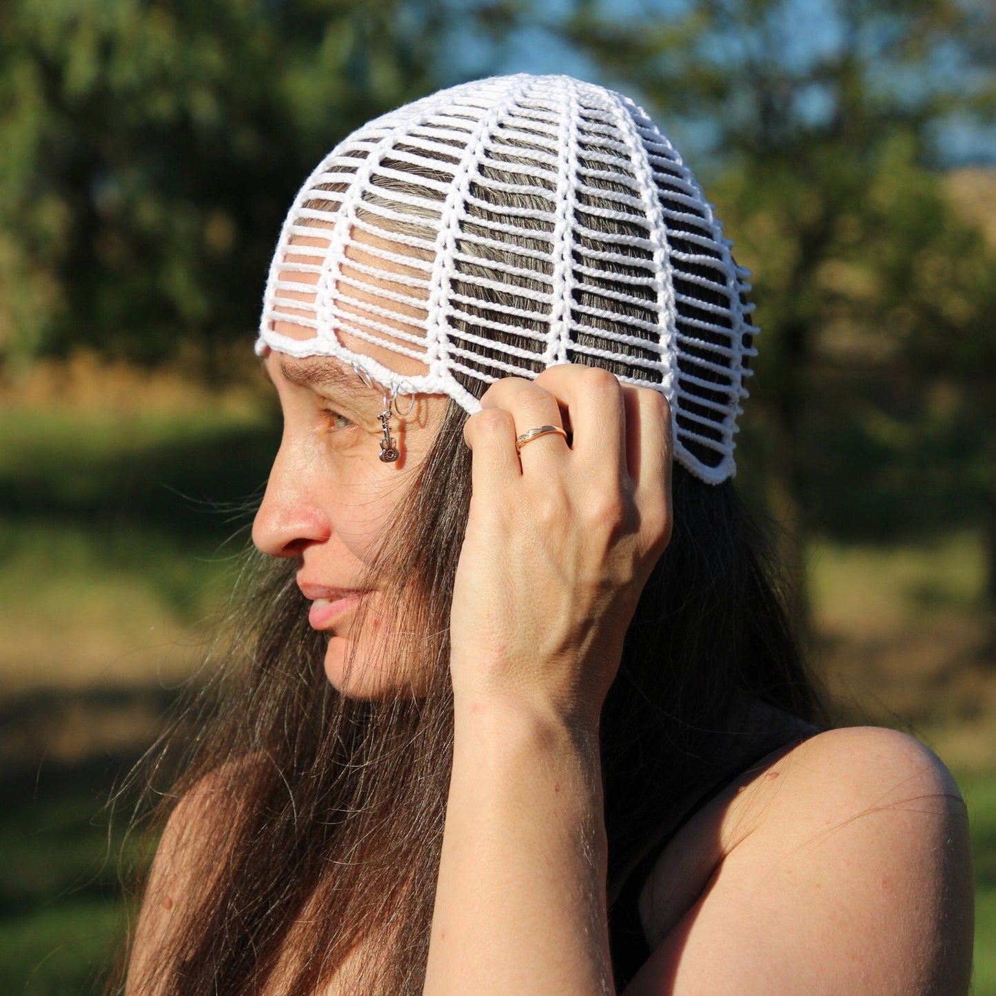Lightweight Summer Crochet Hat