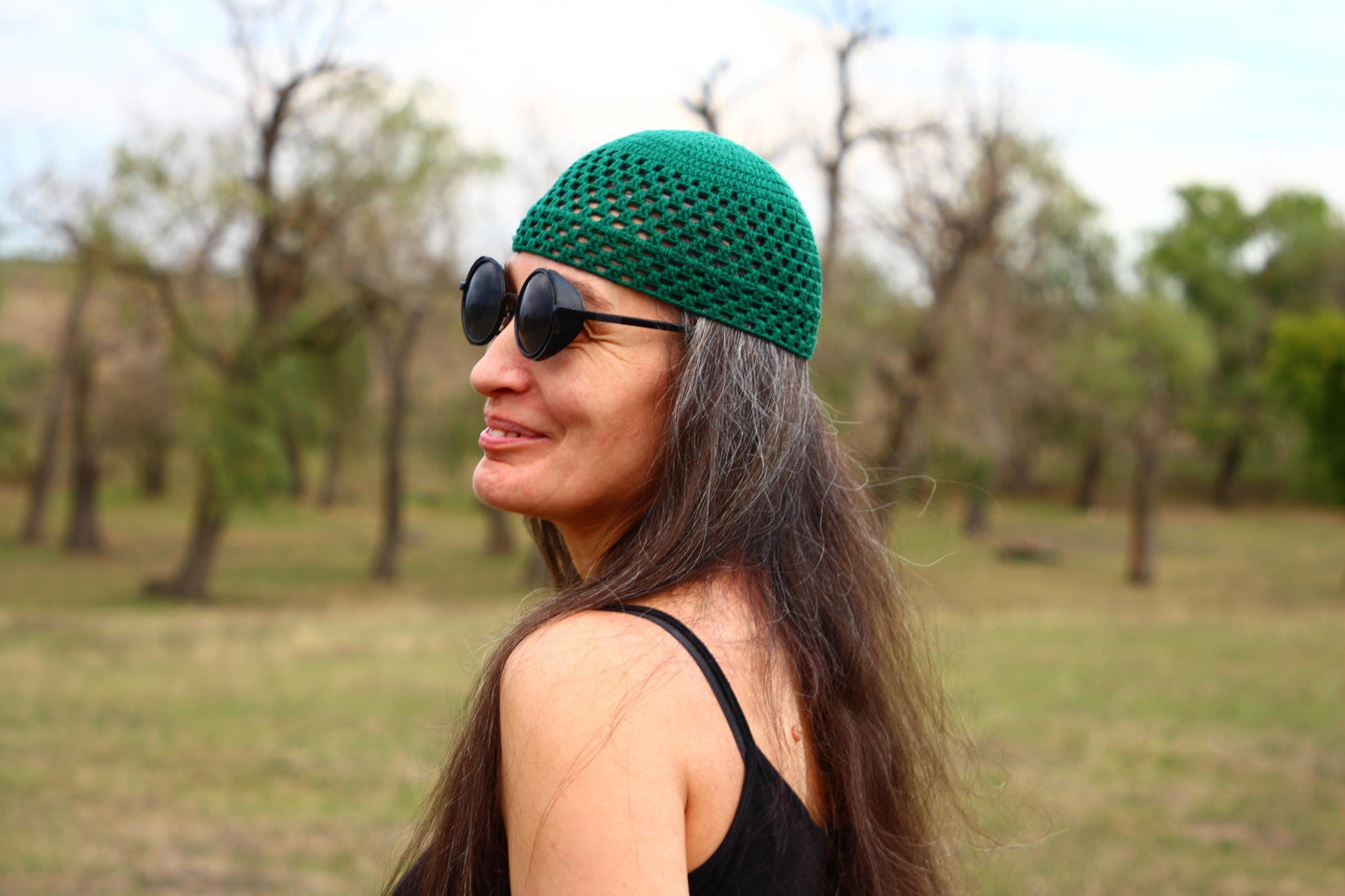 Crochet Spring Hat for Women