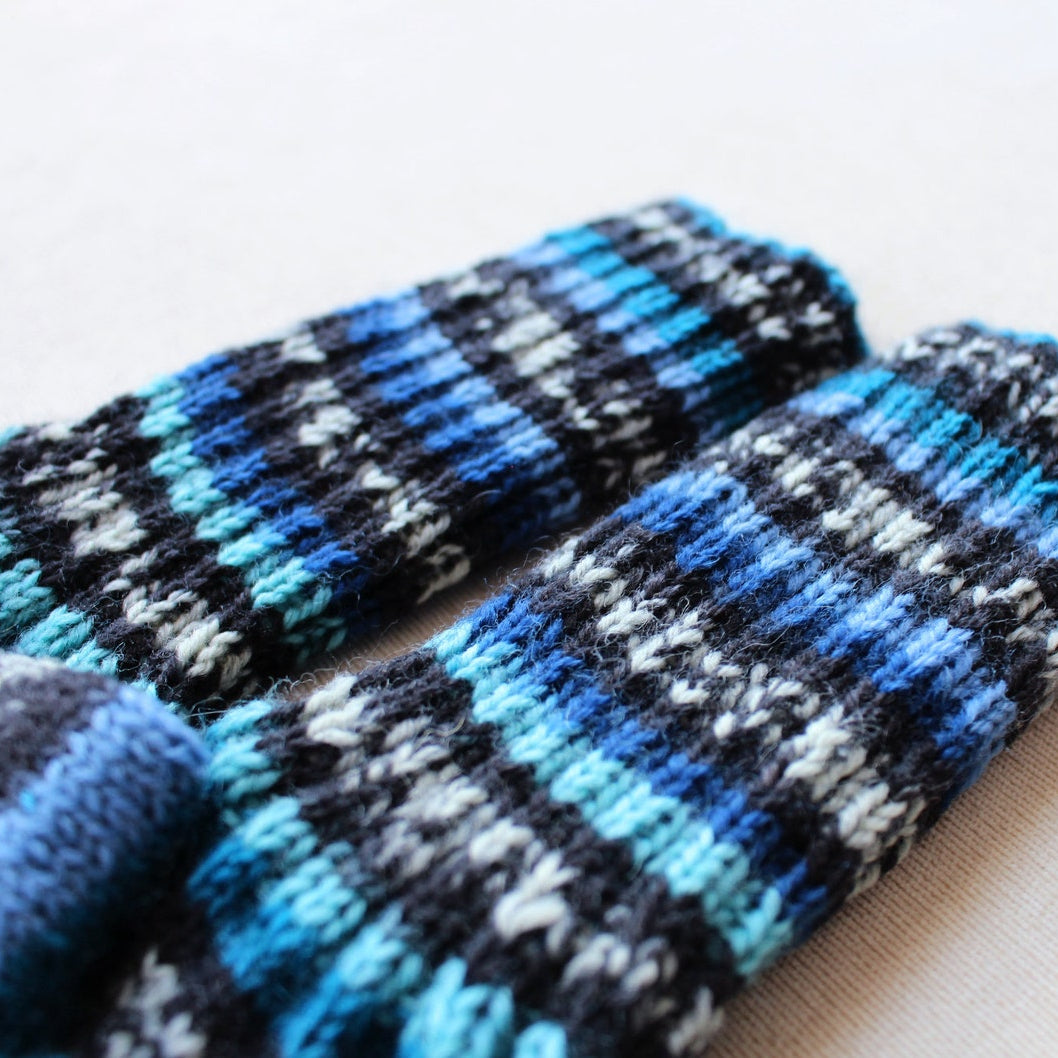 Cozy Wool Multicolor Winter Socks