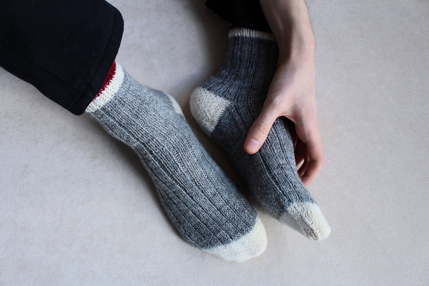 Unisex ankle striped socks, Old money aesthetic socks