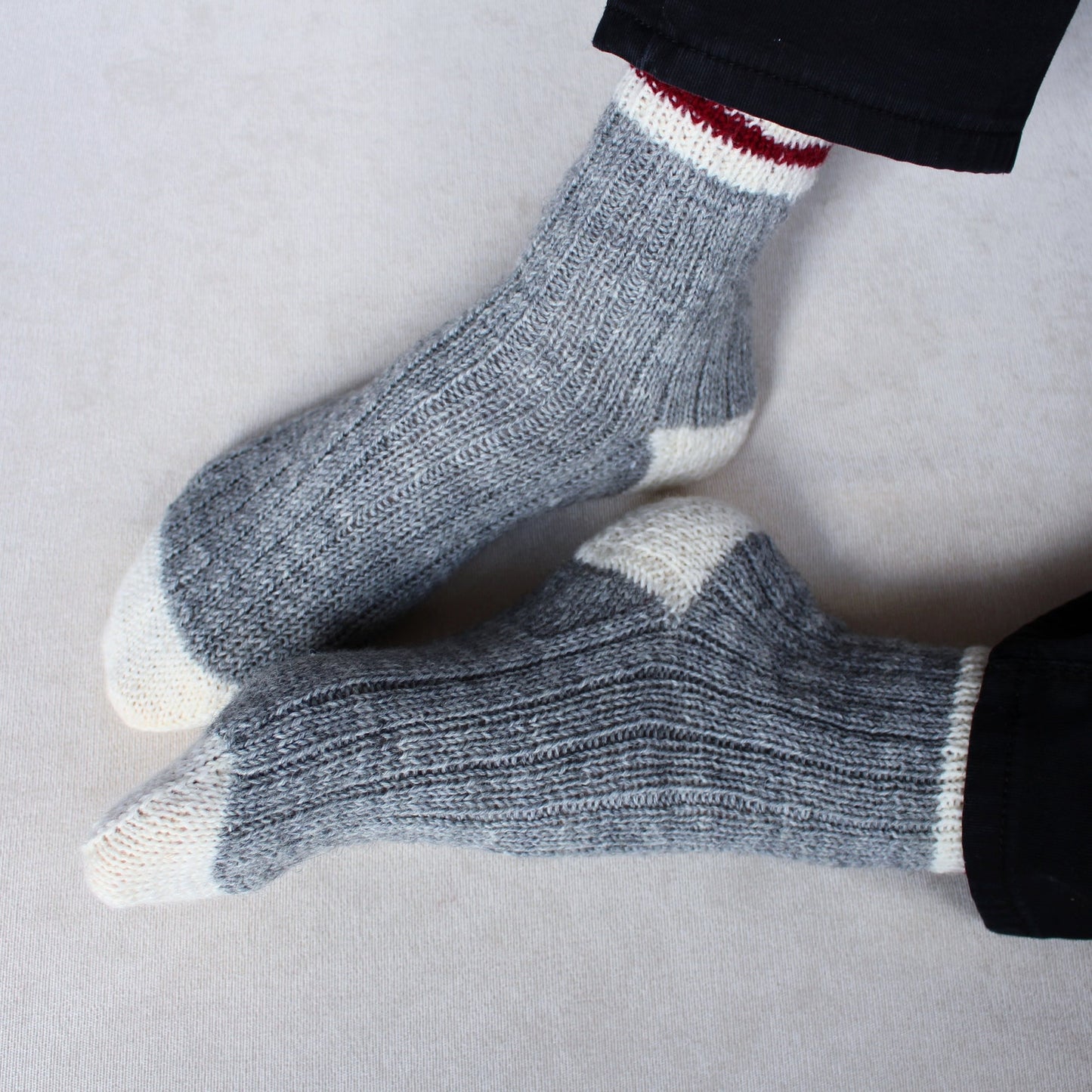 Unisex ankle striped socks, Old money aesthetic socks