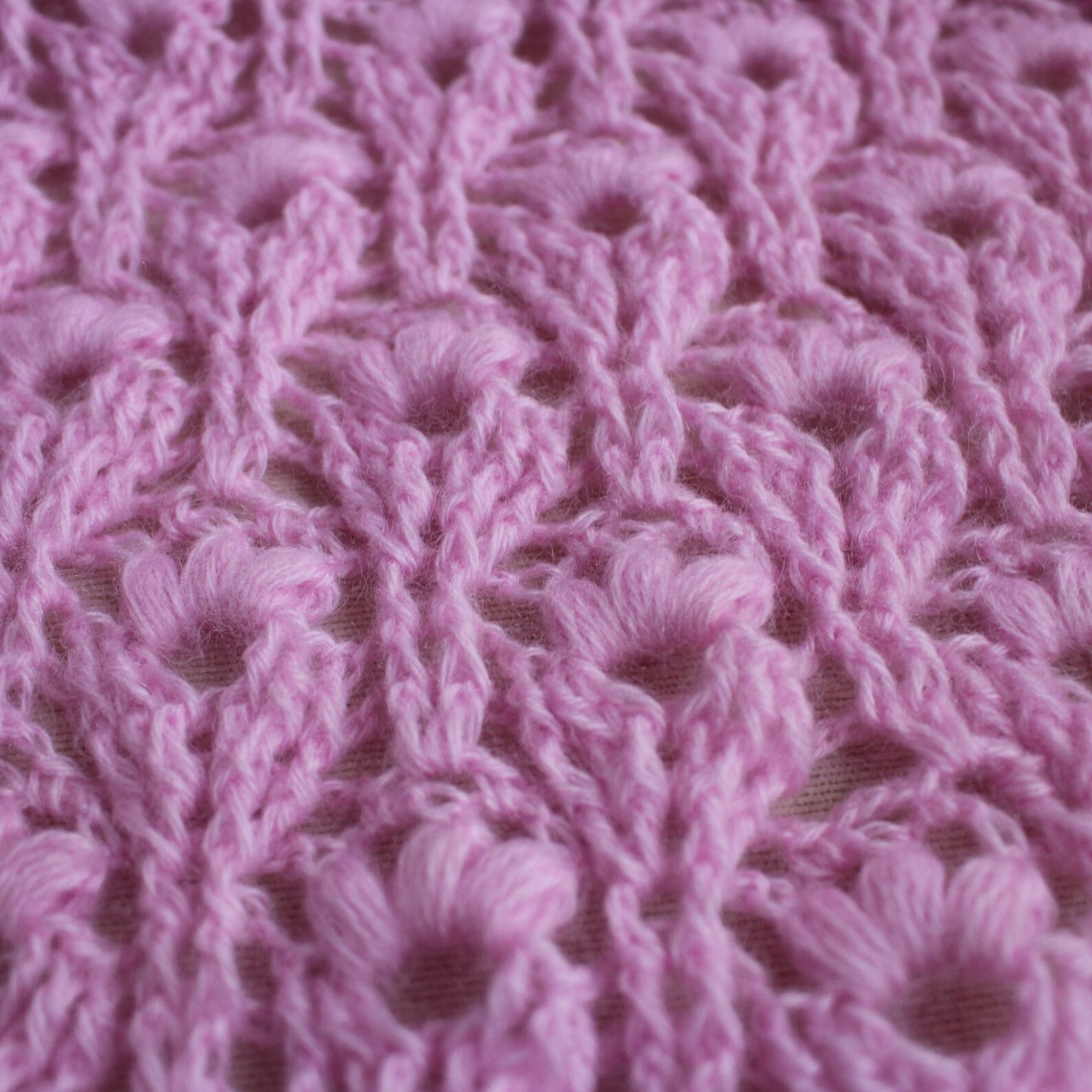 Pink crochet shawl, Warm triangle wrap, Delicate sheer headscarf