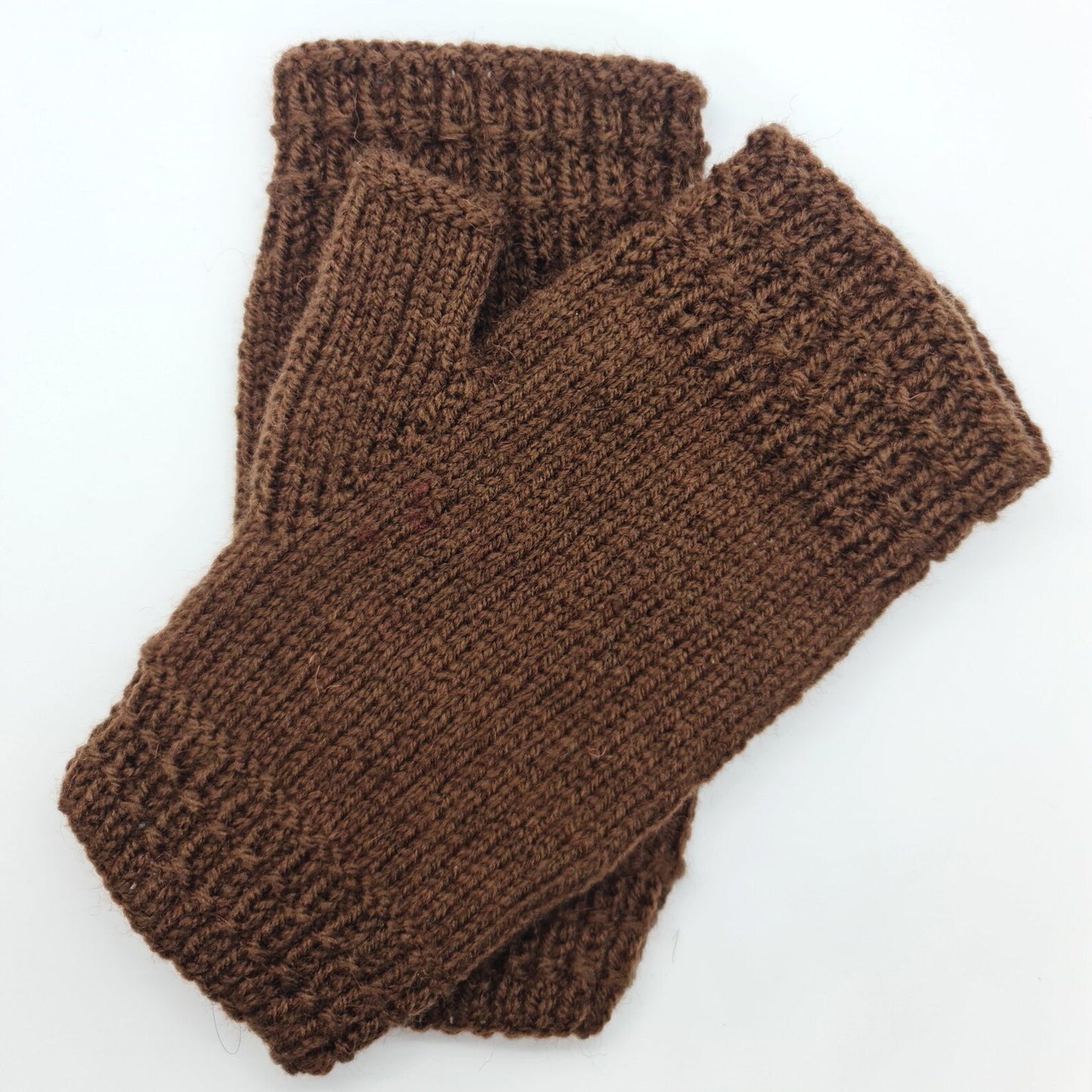 Wool blend fingerless gloves for women, Soft stylish and warm fingerless mittens