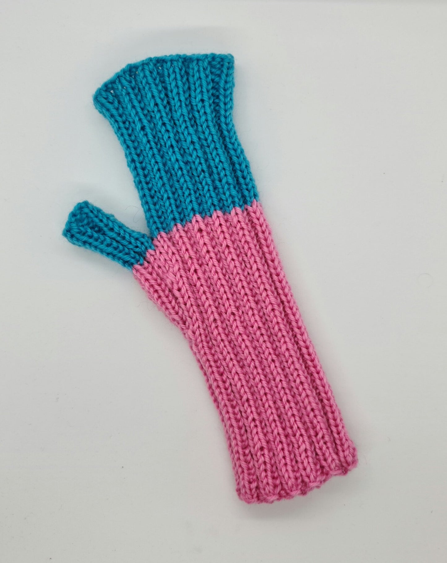 Barbie fingerless mittens