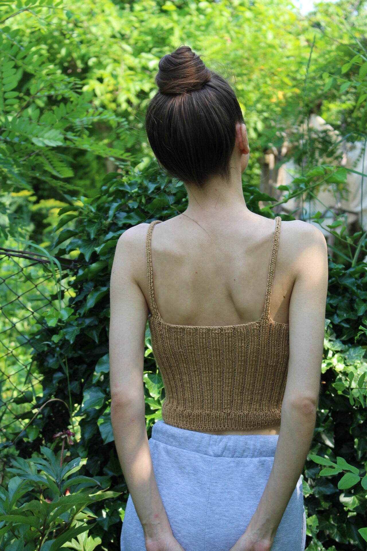 Sleeveless Crop Top, Trendy Summer Top, Basic Bralette