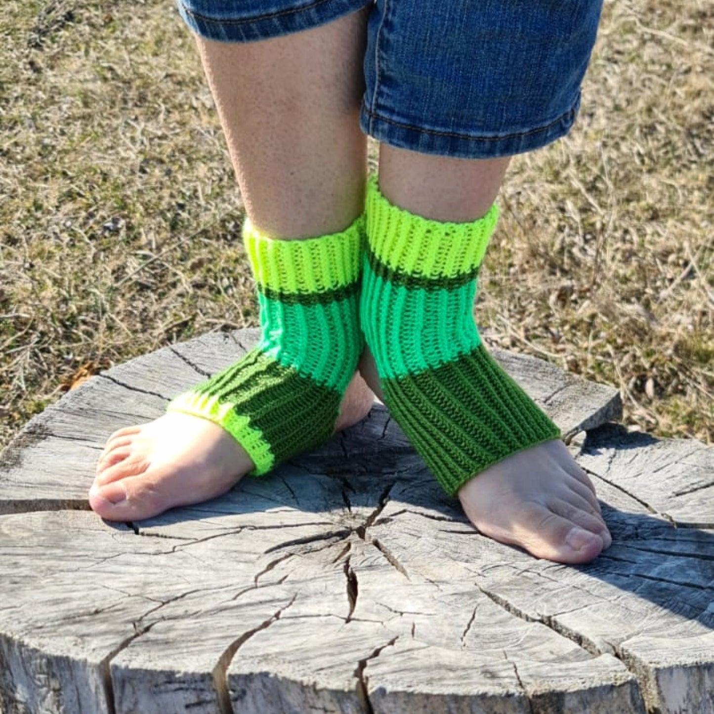 Eco wool-free vegan socks, Unisex colorful yoga socks