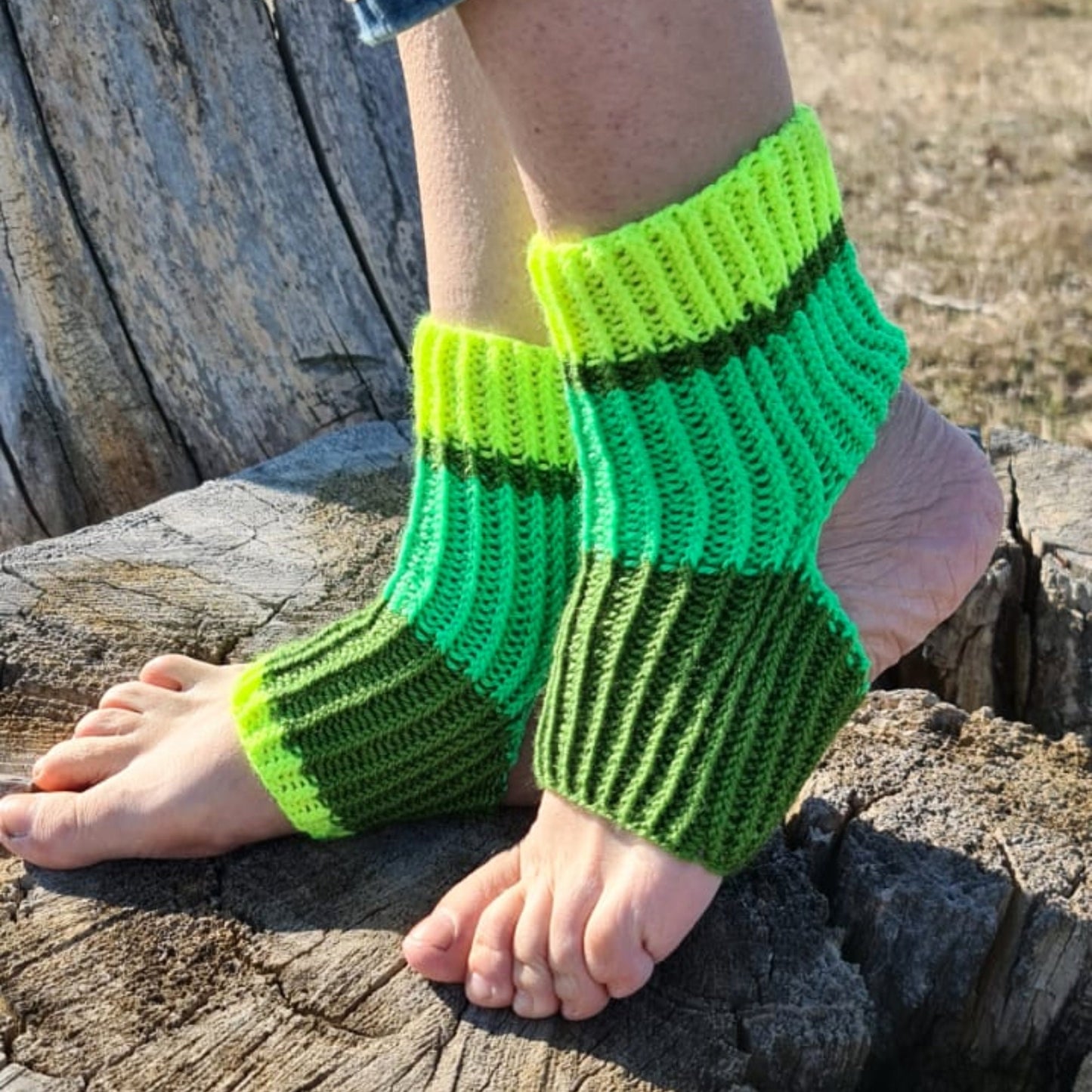 Eco wool-free vegan socks, Unisex colorful yoga socks