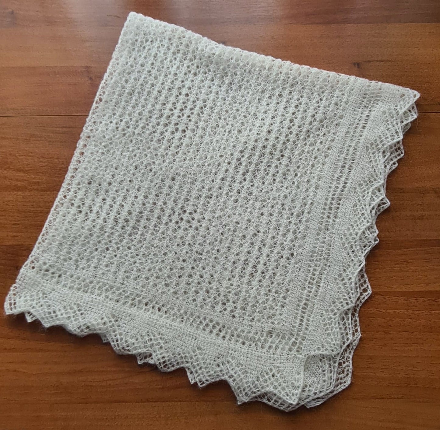 Alpaca and merino blend wrap, Delicate sheer shawl, Victorian mantilla, Crocheted cobweb, Orenburg antique shawl