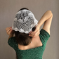 White Boho Summer Hair Kerchief