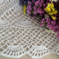 White Boho Summer Hair Kerchief