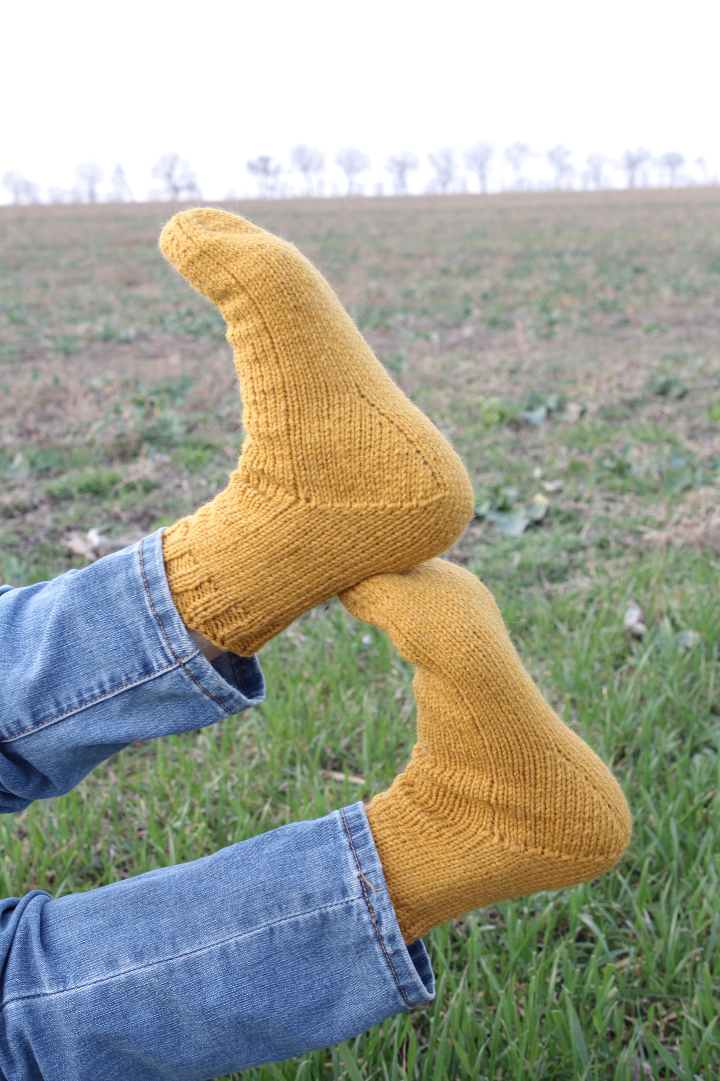 Casual Wool Socks, Unisex Winter Socks