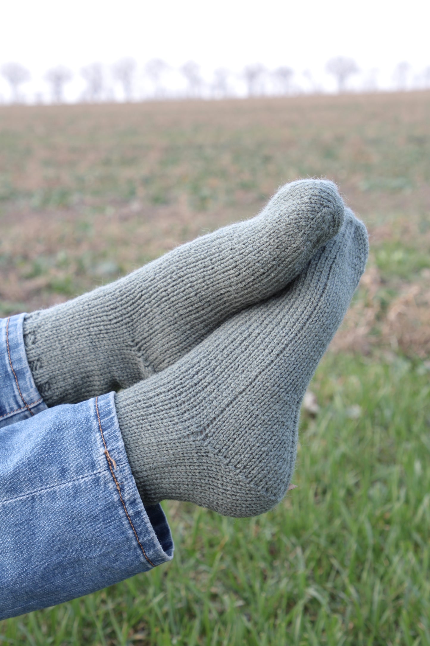 Casual Wool Socks, Unisex Winter Socks