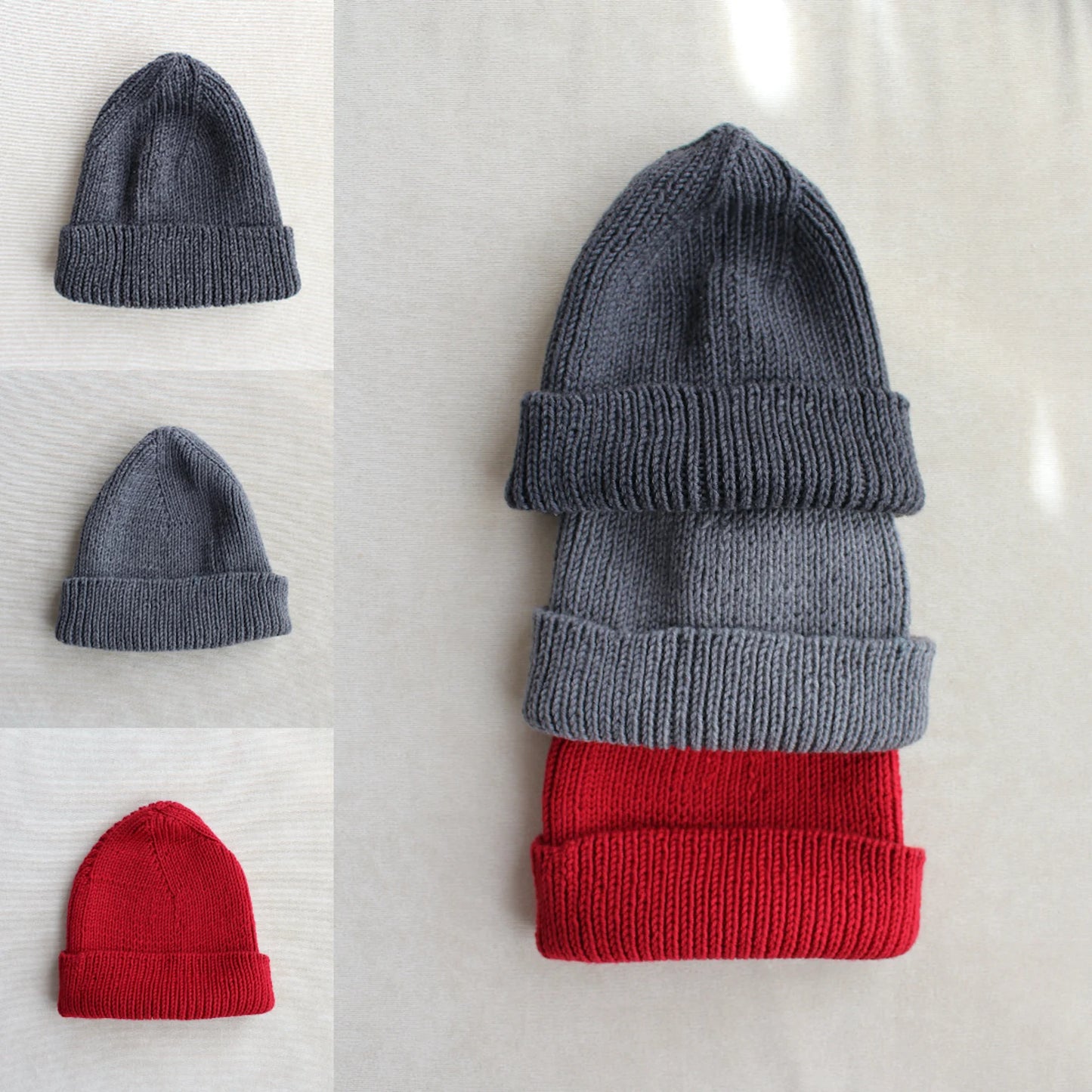 Merino wool knit hat, Hipster Beanie, Fisherman trawler cap