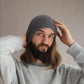 Merino wool knit hat, Hipster Beanie, Fisherman trawler cap