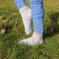 Anatomical Sole Socks in Light Gray