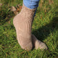 Neutral Beige Wool Socks