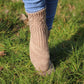 Neutral Beige Wool Socks