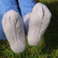 Anatomical Sole Socks in Light Gray