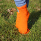 Vivid Orange Acrylic Socks