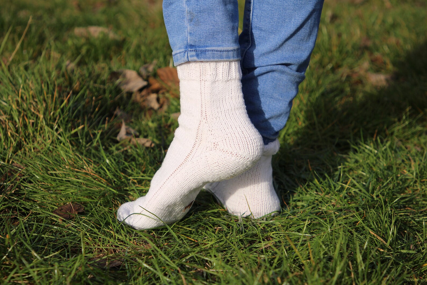 Classic White Cotton Socks