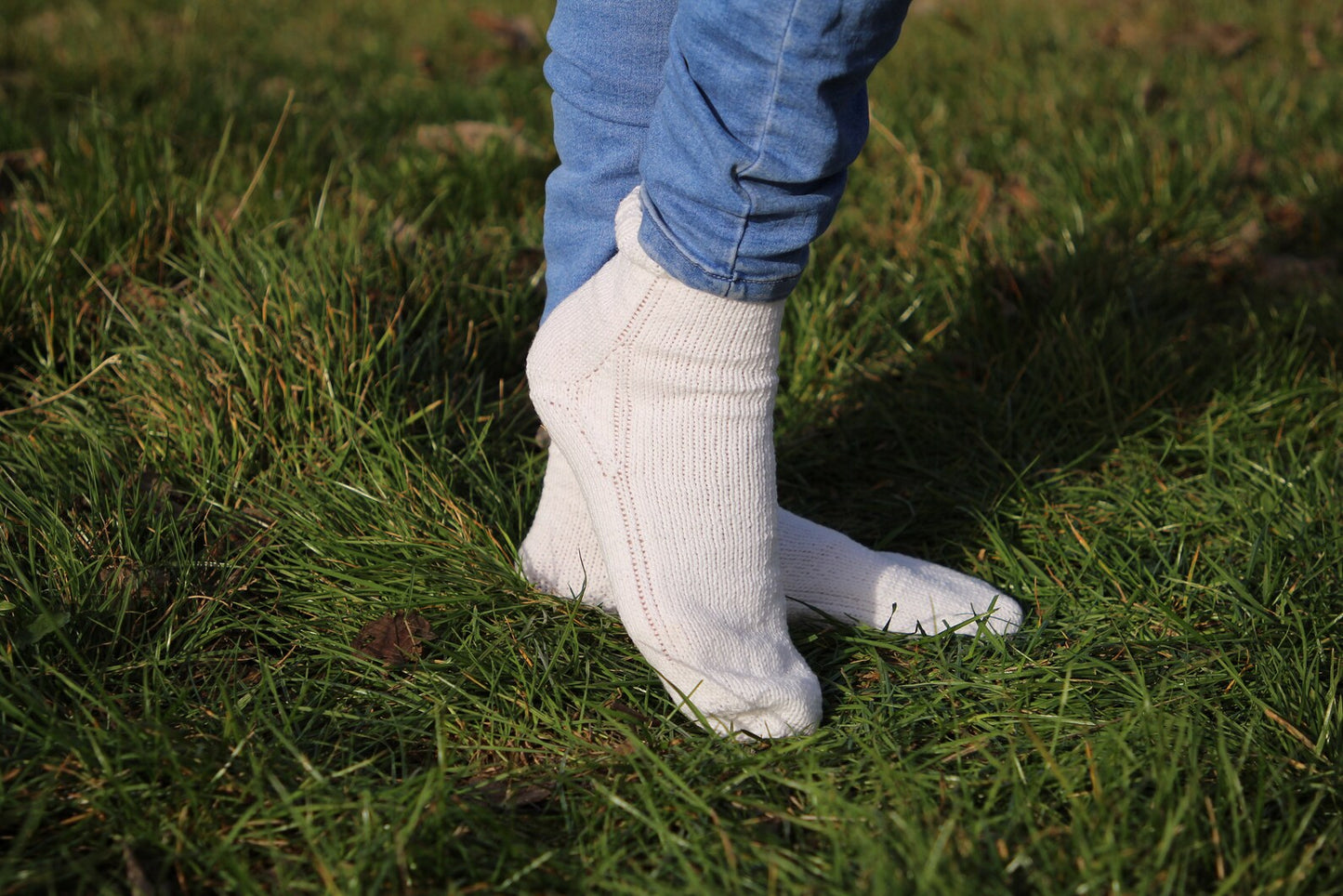 Classic White Cotton Socks