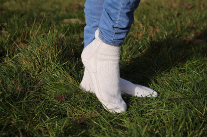 Classic White Cotton Socks