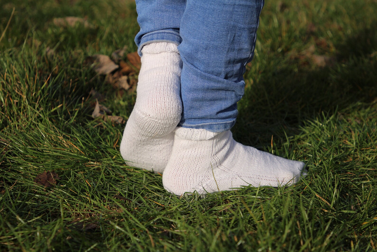 Classic White Cotton Socks