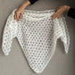 Snowflake Lightweight Crocheted Shawl