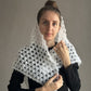 Snowflake Lightweight Crocheted Shawl