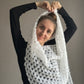 Snowflake Lightweight Crocheted Shawl