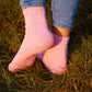 Pink Wool Socks - Cozy Winter Socks