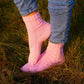 Pink Wool Socks - Cozy Winter Socks