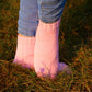 Pink Wool Socks - Cozy Winter Socks