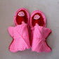 Mid-calf home slipper boots in candy pink