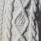 Preppy Style vest, Ivory Cropped waistcoat