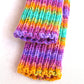 Toeless Rainbow socks