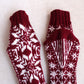 Christmas Red Snowflake Jacquard Socks