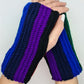 Rainbow Wool Mittens