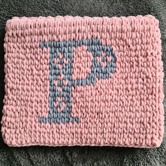 Personalized name letter pillowcase
