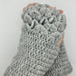 Dragon scale fingerless gloves