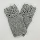 Dragon scale fingerless gloves