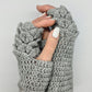 Dragon scale fingerless gloves