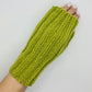 Olive Green Stretchy Fingerless Gloves