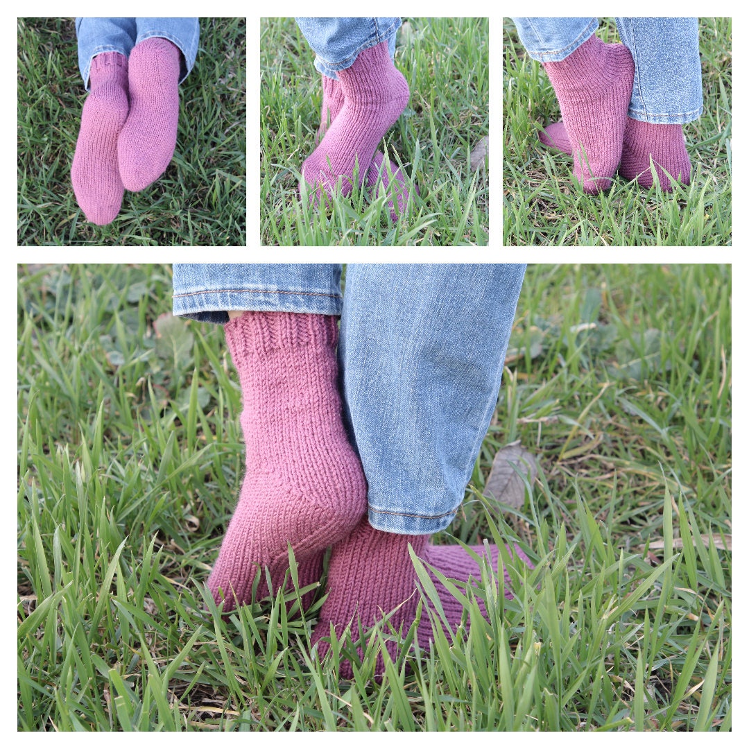 Thick-Knit Casual Socks