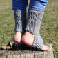 Non-Slip Heelless Pilates Socks