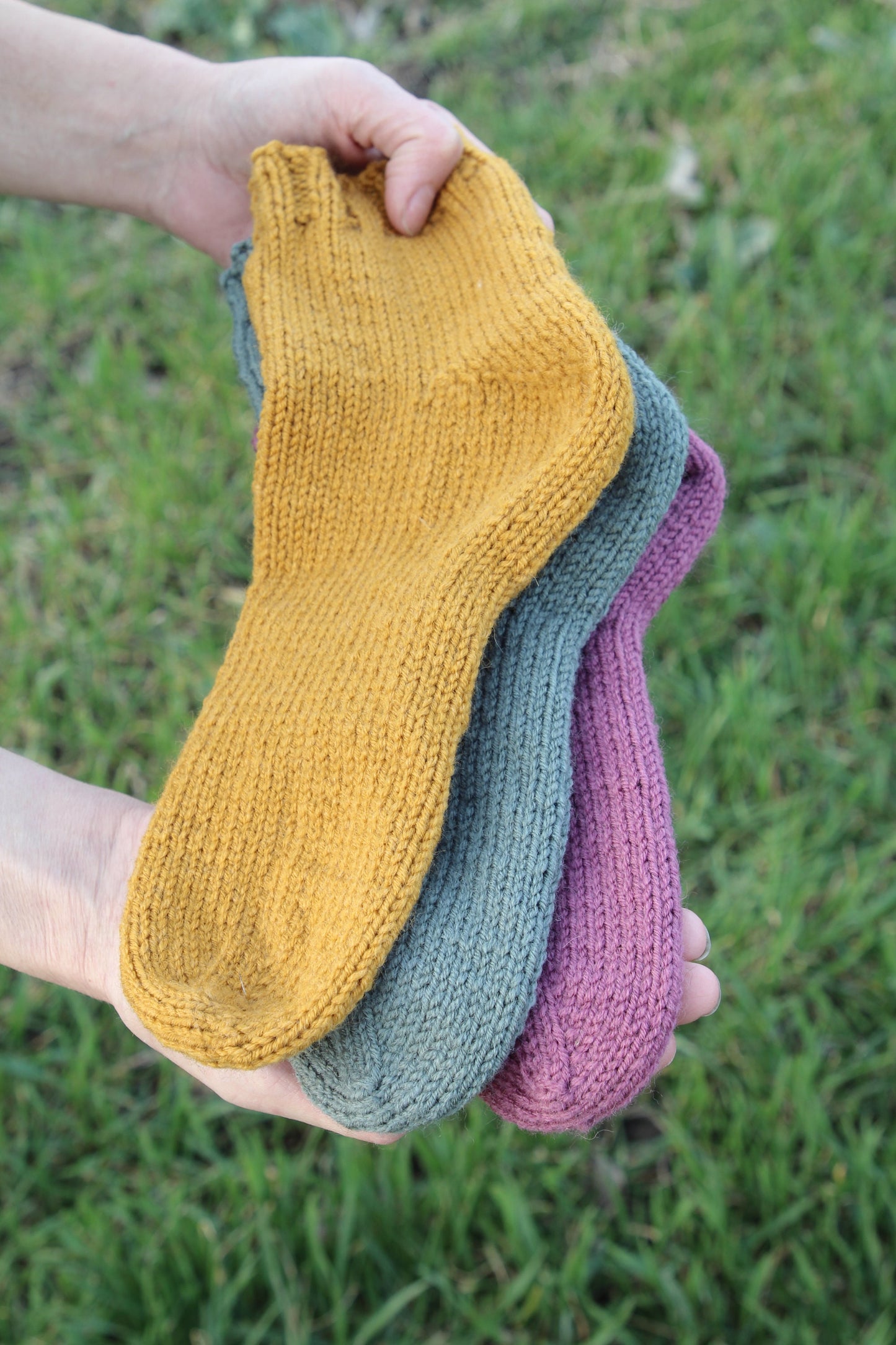 Thick-Knit Casual Socks